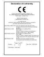 Preview for 3 page of Foxconn G31S User'S Manual & Installation And Servicing Instructions