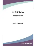 Foxconn G41MXP Series User Manual preview