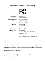 Предварительный просмотр 4 страницы Foxconn G41S Series User Manual