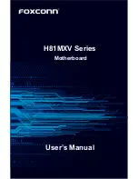 Предварительный просмотр 1 страницы Foxconn H81MXV Series User Manual