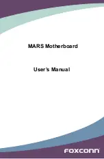 Предварительный просмотр 1 страницы Foxconn MARS User Manual