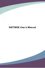 Foxconn NETBOX nT-435H User Manual preview