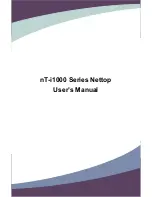 Preview for 1 page of Foxconn nT-i1000 Series Nettop User Manual