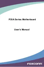 Foxconn P35A Series User Manual preview