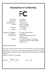 Preview for 4 page of Foxconn P35A Series User Manual