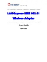 Предварительный просмотр 1 страницы Foxconn T60N865 User Manual