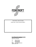 Предварительный просмотр 58 страницы Foxcroft FX-1000p Instruction Manual