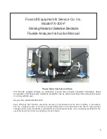 Foxcroft FX-300-F Instruction Manual предпросмотр