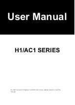 Предварительный просмотр 1 страницы FoxESS AC1 Series User Manual