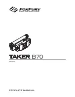 Foxfury Lighting Solutions Taker B70 Product Manual предпросмотр