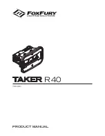 Foxfury Lighting Solutions TAKER R40 Product Manual preview