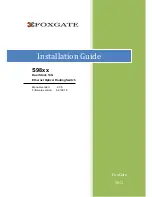 Preview for 1 page of FoxGate S9824-GS12M2 Installation Manual