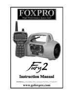 Предварительный просмотр 1 страницы Foxpro FURY 2 Instruction Manual