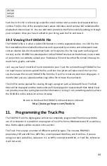 Preview for 44 page of Foxpro TRUCK PRO Instruction Manual