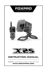 Предварительный просмотр 1 страницы Foxpro X2S Series Instruction Manual