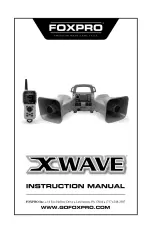 Foxpro XWave Instruction Manual предпросмотр