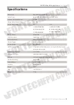 Предварительный просмотр 7 страницы Foxtech 809111 User Manual