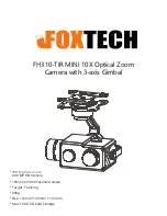 Foxtech FH310-TIR MINI Manual preview