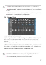 Предварительный просмотр 25 страницы Foxtech T30s User Manual