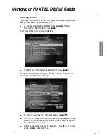 Preview for 14 page of Foxtel DSN700 User Manual