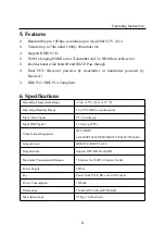 Preview for 5 page of Foxun HDBaseT SX-EX53 Operation Manual