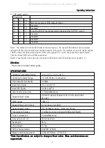 Preview for 5 page of Foxun SX-MX04 Operating Instructions Manual