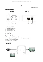 Preview for 3 page of Foxun SX-SDH1 Operating Instructions