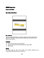 Preview for 1 page of Foxun SX-YM01 Operating Instructions