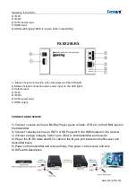 Preview for 4 page of foxunhd FX-EX21B Operating Instructions Manual