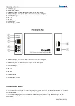 Предварительный просмотр 4 страницы foxunhd FX-EX21C Operating Instructions Manual