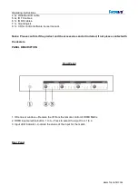 Предварительный просмотр 3 страницы foxunhd FX-MX05 Operating Instructions Manual