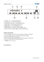 Предварительный просмотр 4 страницы foxunhd FX-MX05 Operating Instructions Manual