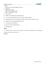 Preview for 2 page of foxunhd FX-MX11 Operating Instructions Manual