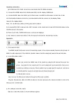 Preview for 5 page of foxunhd FX-MX48IR-70 Operating Instructions Manual