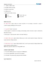 Preview for 4 page of foxunhd FX-SP05 Operating Instructions Manual