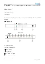 Preview for 3 page of foxunhd FX-SP148E-HD4k2k Operating Instructions Manual