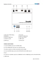 Preview for 4 page of foxunhd FX-SPE102 Operating Instructions Manual