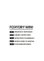 Preview for 2 page of Foxydry MINI Assembly Instructions Manual