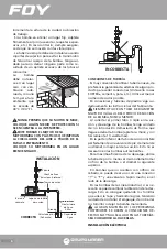 Предварительный просмотр 6 страницы Foy BP305 User Manual And Warranty