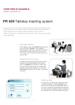 Предварительный просмотр 2 страницы FP FPi 600 Manual