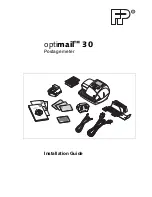 FP optimail 30 Installation Manual preview