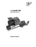 FP optimail 30 Operator'S Manual preview