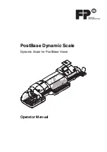 FP PostBase Dynamic Scale Operator'S Manual предпросмотр