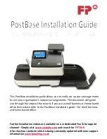 Предварительный просмотр 1 страницы FP PostBase Installation Manual