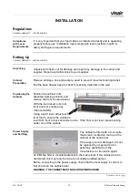 Предварительный просмотр 17 страницы FPG Visair IN-VA10-A004 Product Manual