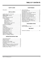 Preview for 3 page of FPI Dell-Point GF45 Owners & Installation Manual