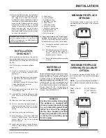 Preview for 7 page of FPI E33-LP1 Owners & Installation Manual