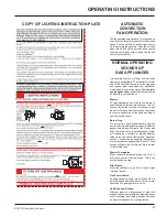 Preview for 27 page of FPI E33-LP1 Owners & Installation Manual