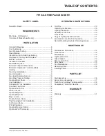 Preview for 3 page of FPI Gas Insert U35-LP1 Owners & Installation Manual