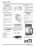 Preview for 10 page of FPI Gas Insert U35-LP1 Owners & Installation Manual